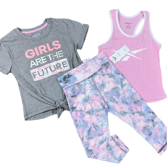 Girls Reebok 3 Piece Set - Picture 6 of 7